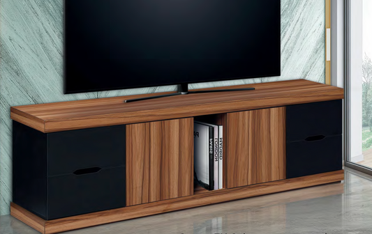 Centro De TV Milán Natura / Negro
