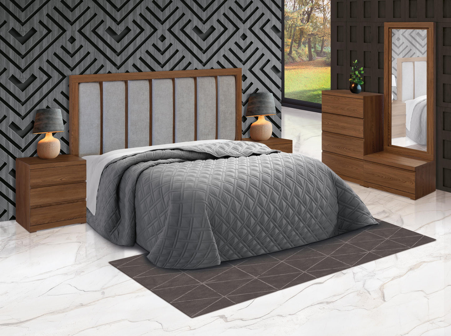 Recamara Malta Nogal