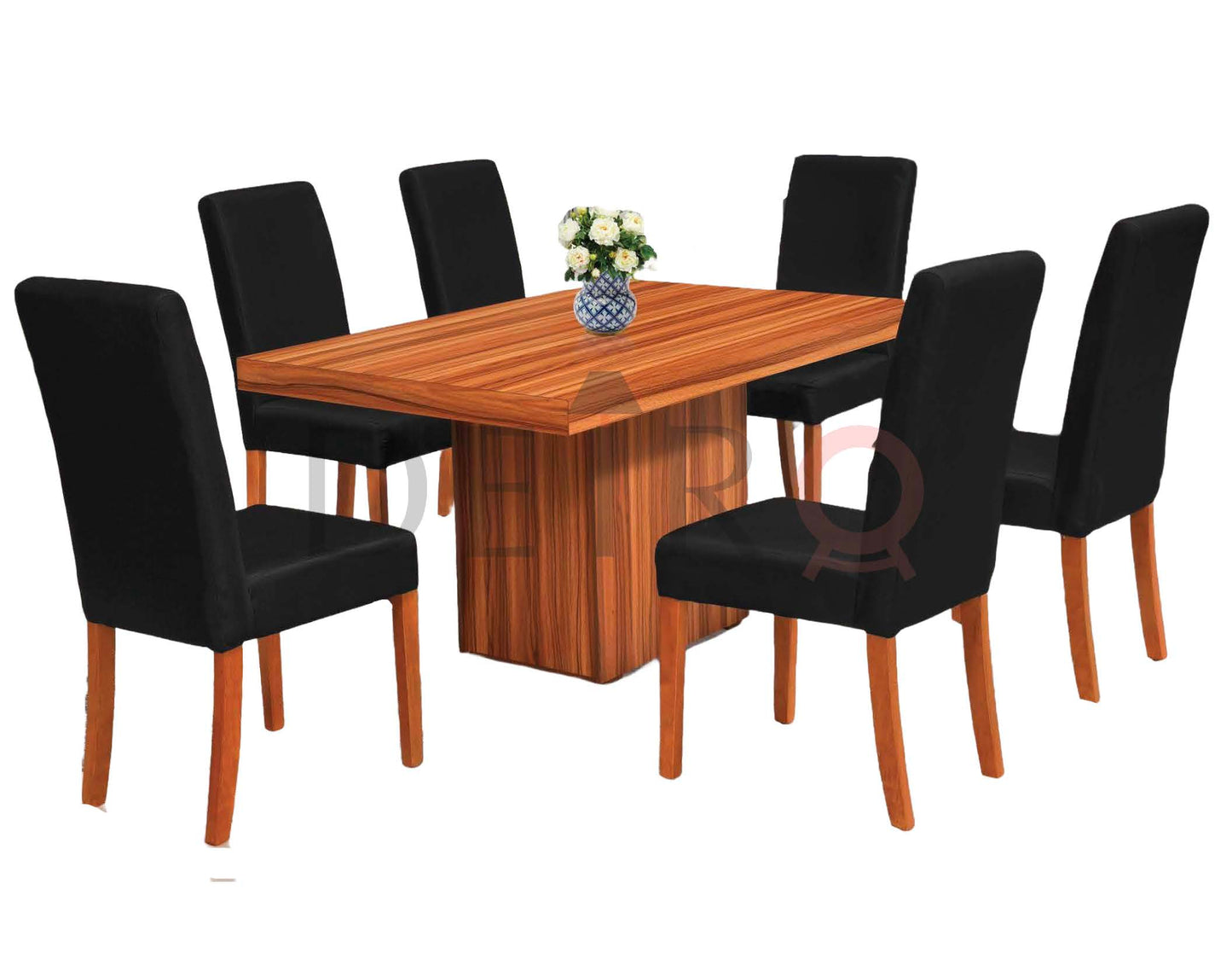 Mesa Irlanda Natura Con 6 Sillas